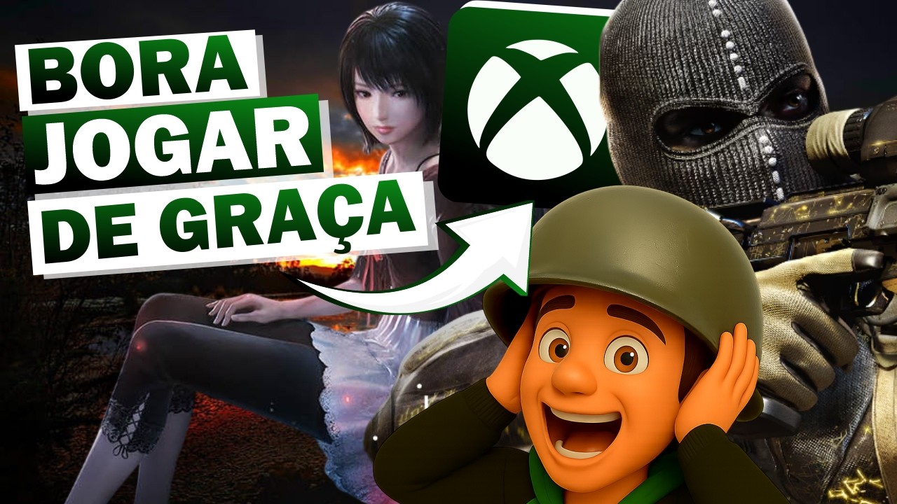 CARAMBA! XBOX libera JOGOS DE GRAÇA pra TODOS e MAIS com GAME PASS!