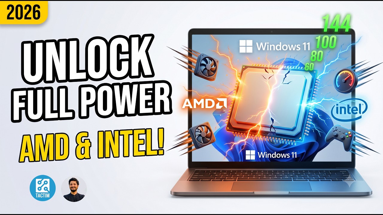 Как оптимизировать процессоры AMD Ryzen и Intel в Windows 11 для МАКСИМАЛЬНОЙ производительности ...