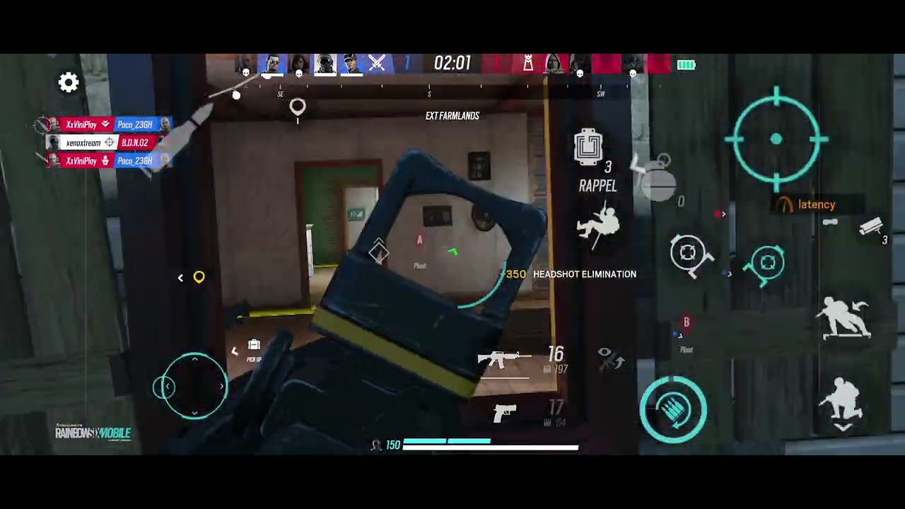#rainbowsixmobile full competitive gameplay #fps