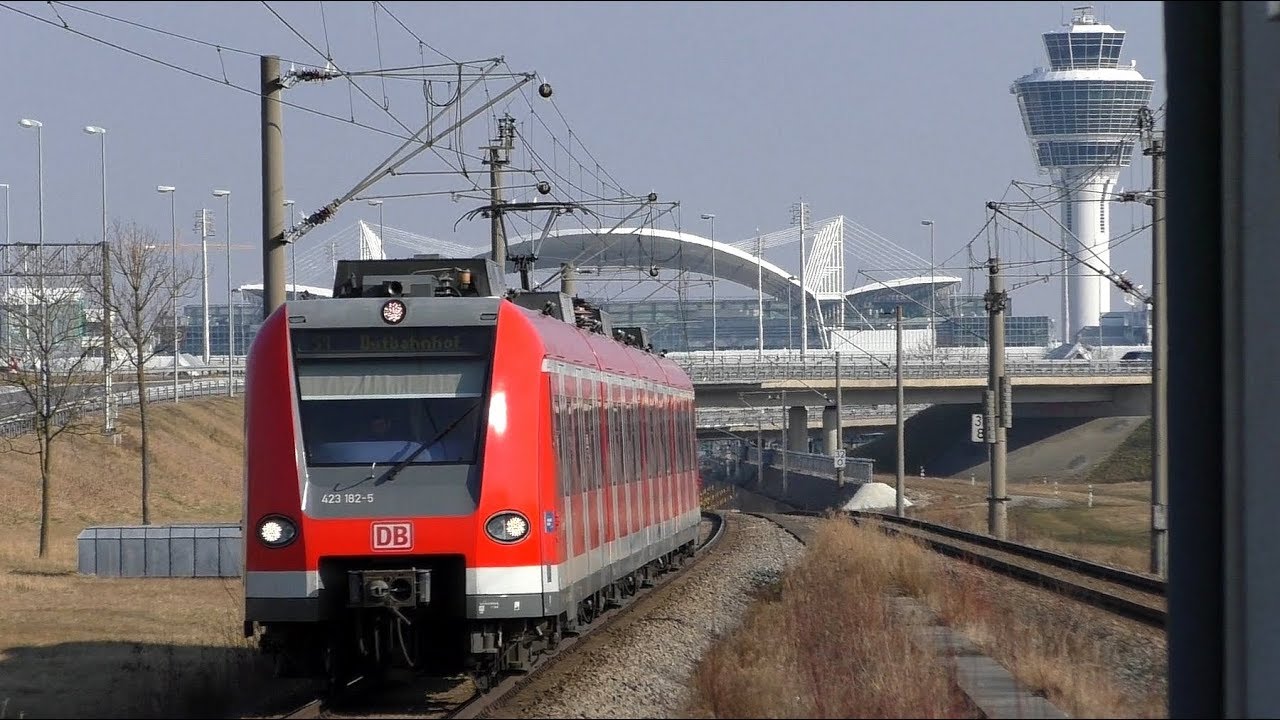 ✈ Besucherpark mit der S-Bahn München