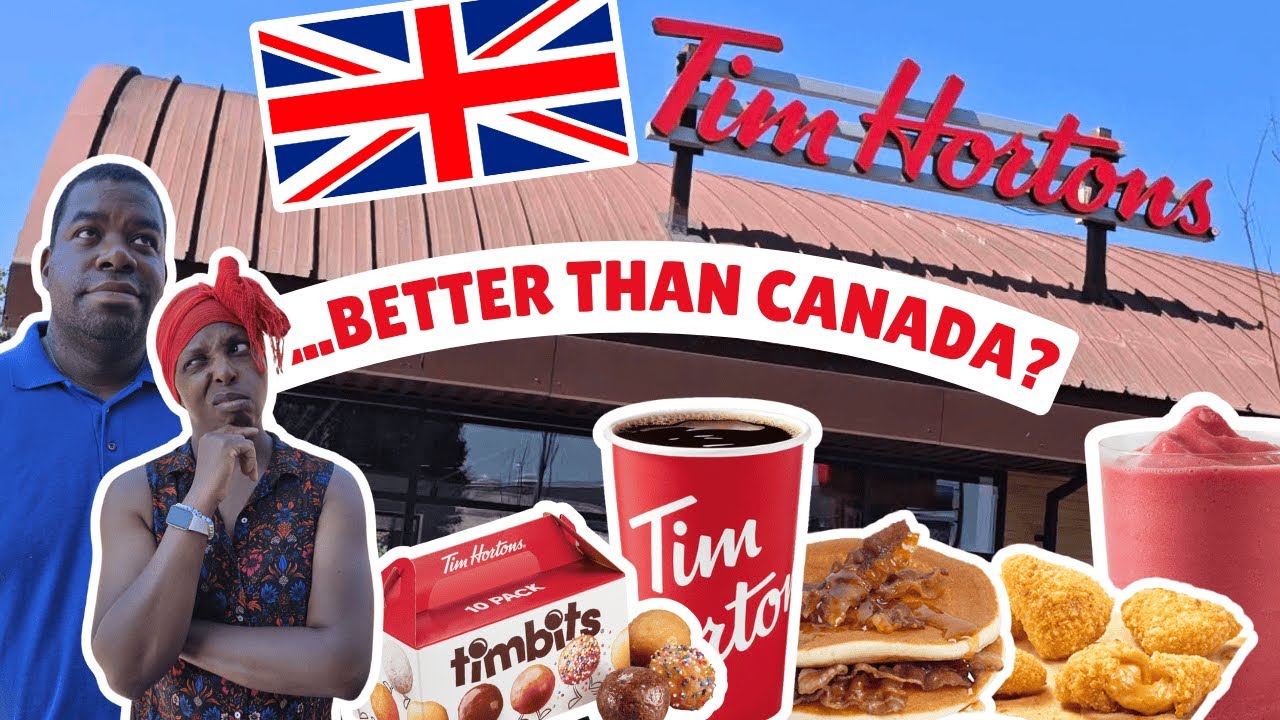 Tim Hortons UK vs Canada 🇬🇧🇨🇦 | Is It ACTUALLY Good?