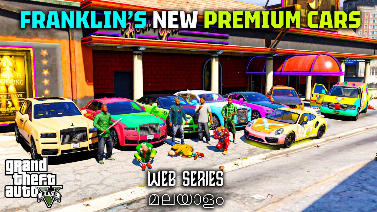 Franklin's New Premium Cars | GTA 5 Web Series മലയാളം #215