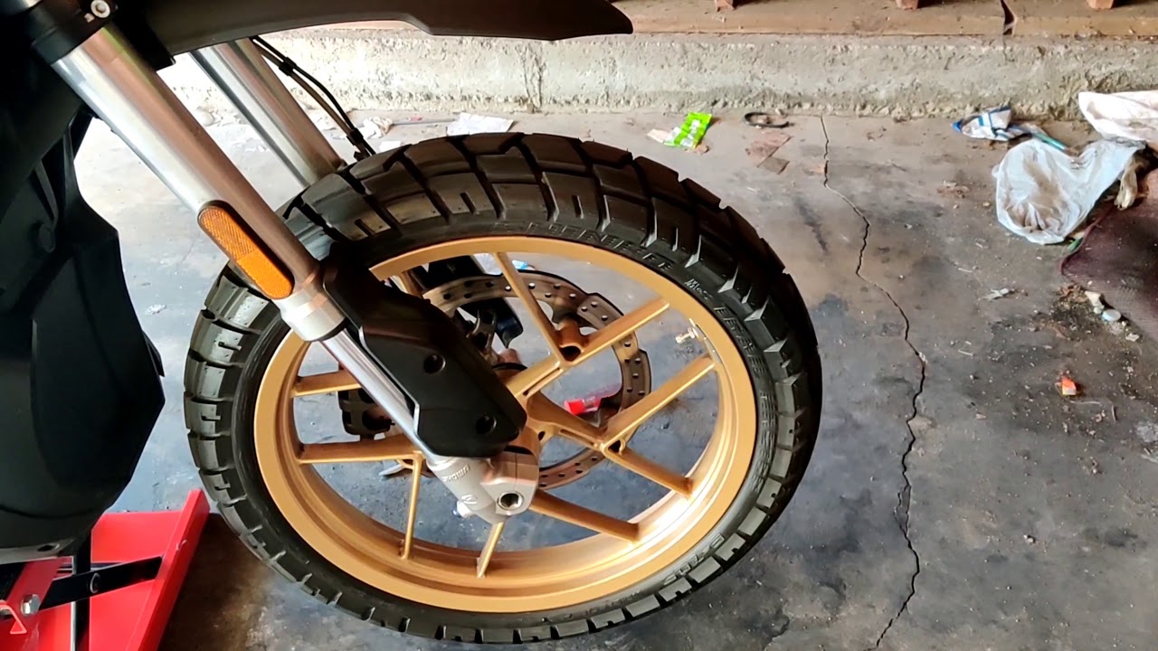How To Static Balance Motorcycle Wheels While Wheels Are On The Bike.