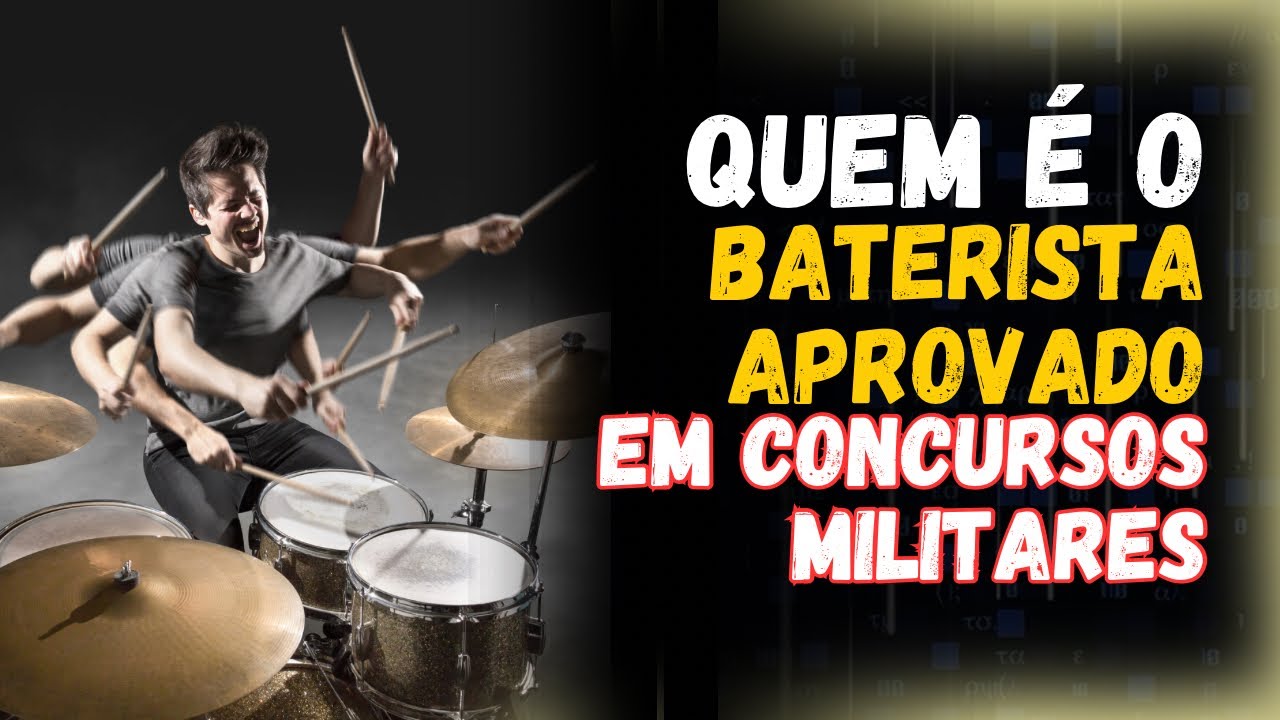 QUAL O TIPO DE BATERISTA APROVADO NOS CONCURSOS DE M&Uacute;SICA?