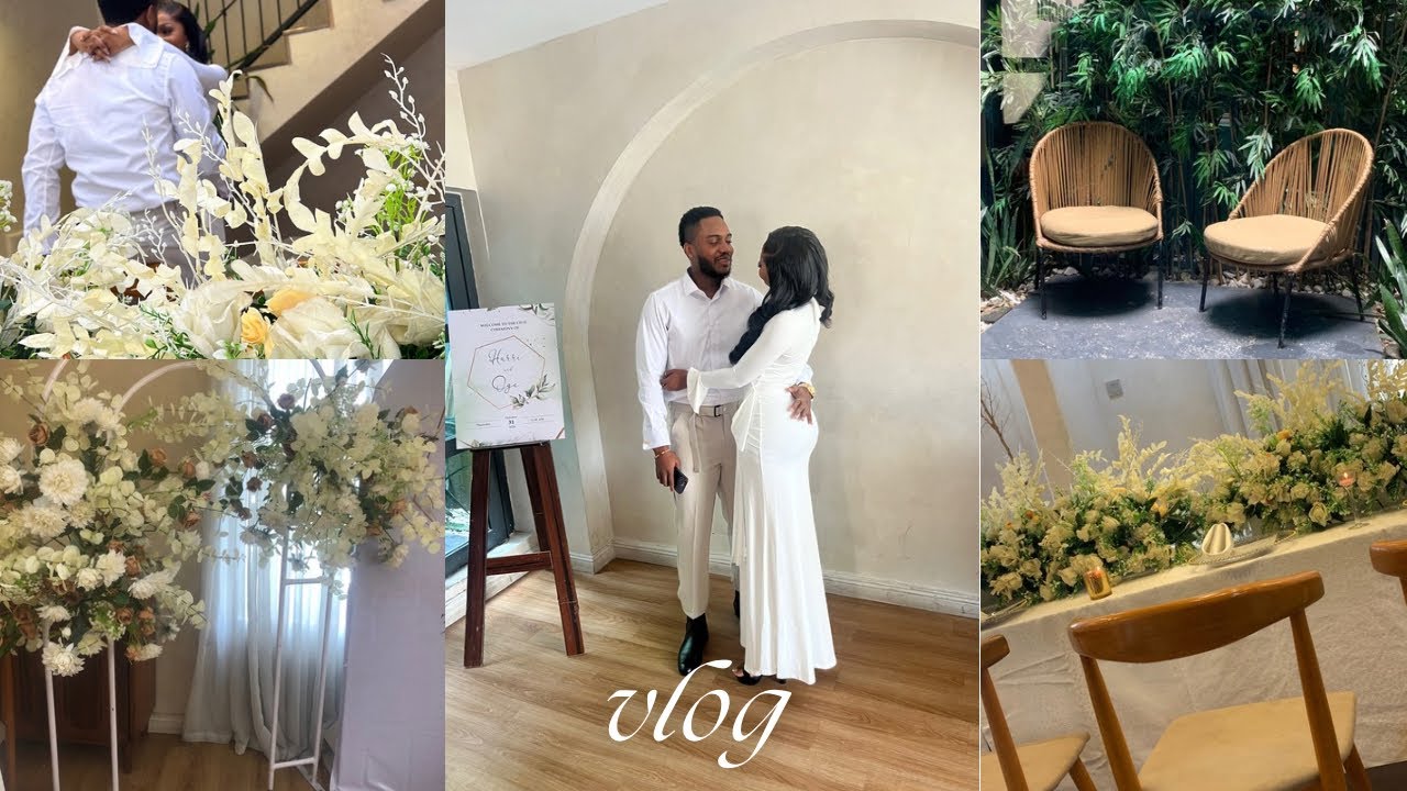My Sister’s Private Nigerian Civil Wedding, You won’t believe what the Officiator did 😂