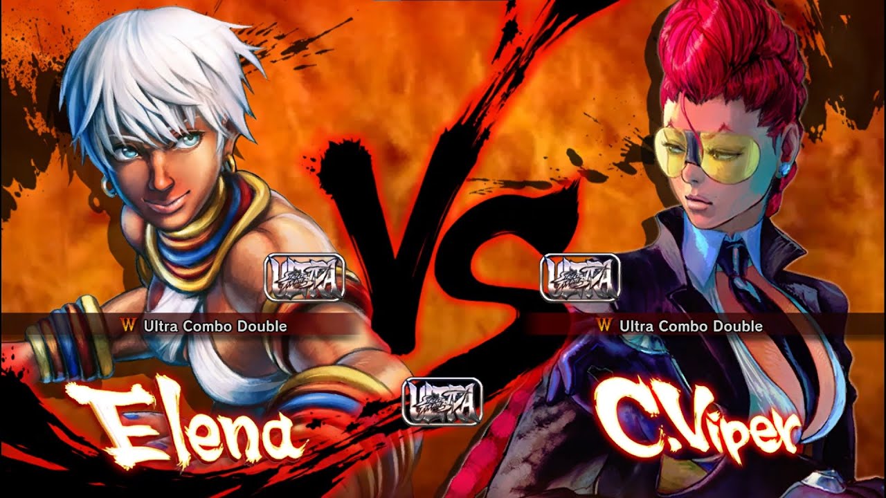 ULTRA STREET FIGHTER IV - Elena VS C.Viper (Hardest)