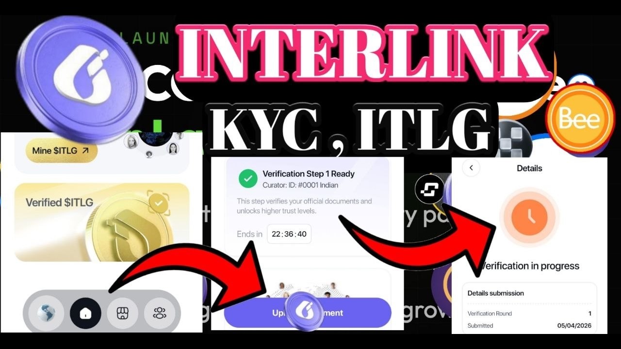Interlink 5.0 Update। Interlink KYC Update । Interlink Task Update । Interlink Verify ITLG Update ।