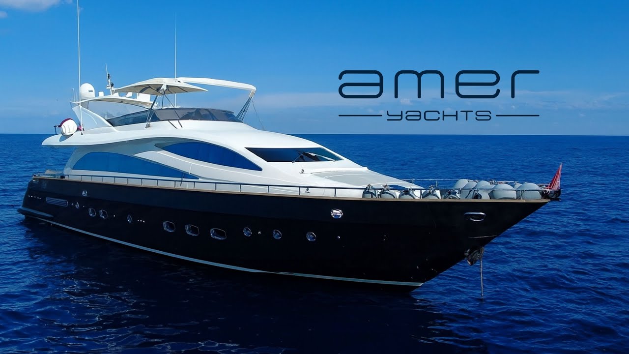 Amer 92 Tour: Seakeeper, Cabina Armatore Premium & Dettagli da Superyacht