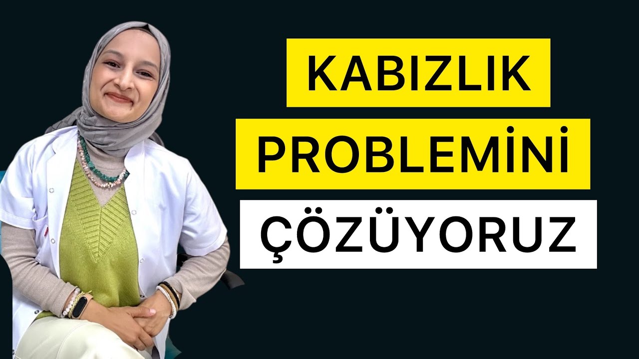 KABIZLIK PROBLEMİNİ ÇÖZÜYORUZ ! #fizyoterapistmacide 