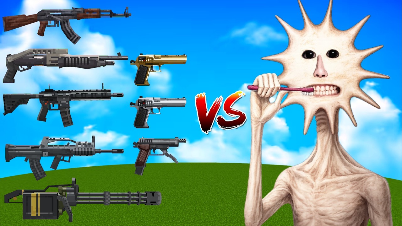 Which TaCZ Gun Is the Strongest against Jeppy Jothers in Minecraft?