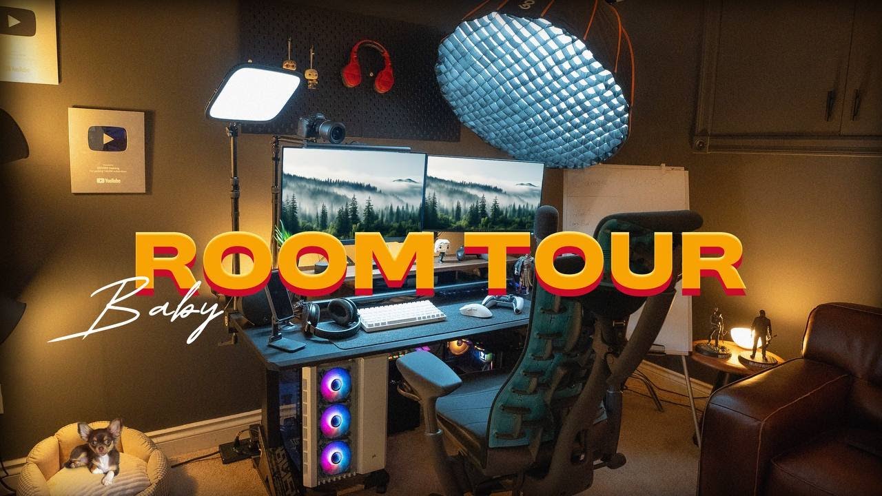 اتاق جدید! کامل از نو ساختمش 😈 ROOM TOUR BABY