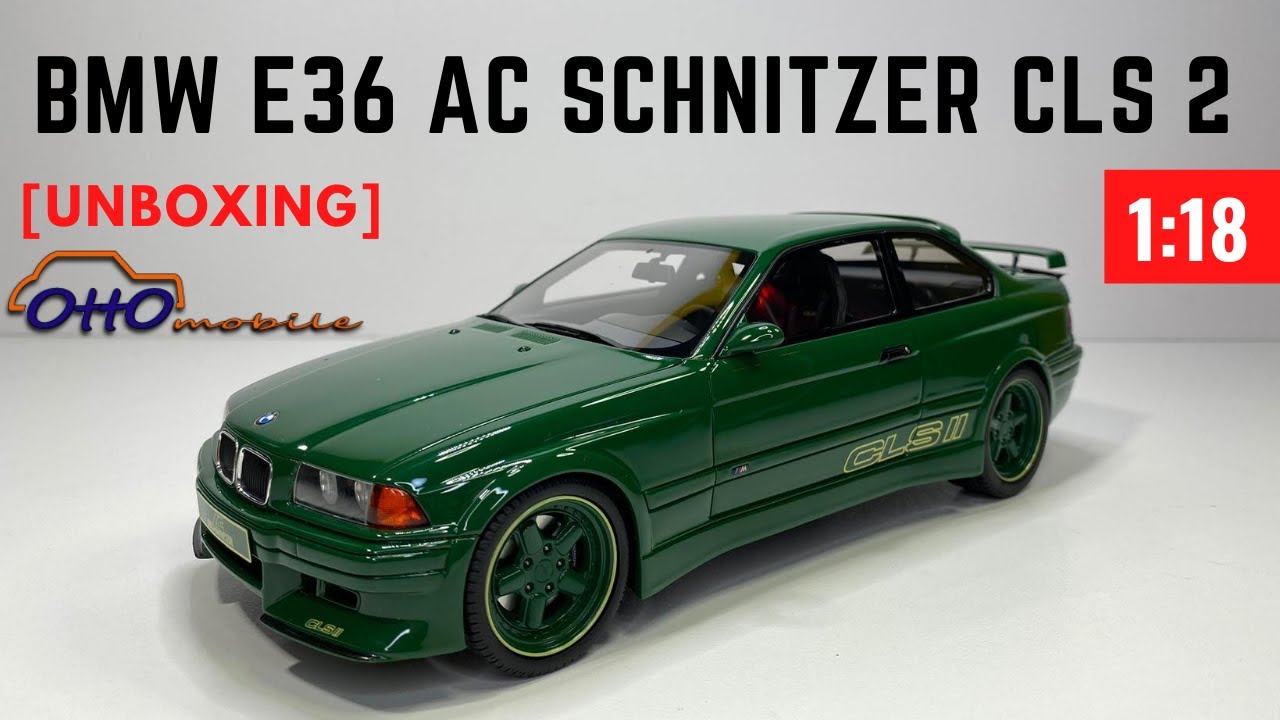 OTTO mobile 1/18 BMW E36 AC SCHNITZER CLS 2 [Unboxing]