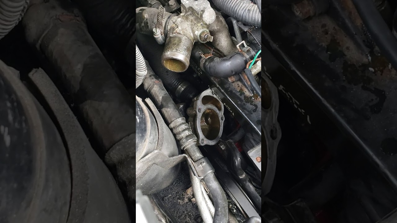 cabio de termostato en Nissan quest 2000