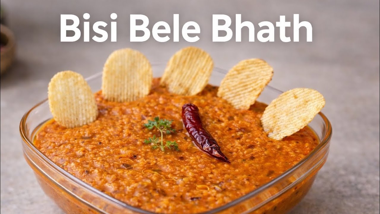 Quick and yummy!! Bisi Bele Bhath!!