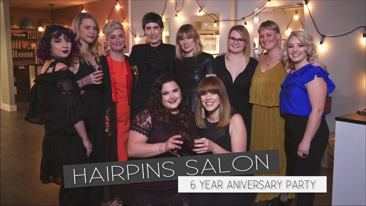 Hairpins Boutique Salon 6th Anniversary Party - Comox Valley Hair Salon