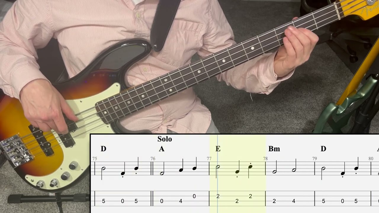 7 & 7 - Turnpike Troubadours | Bass Guitar Cover (Play Along Tabs)