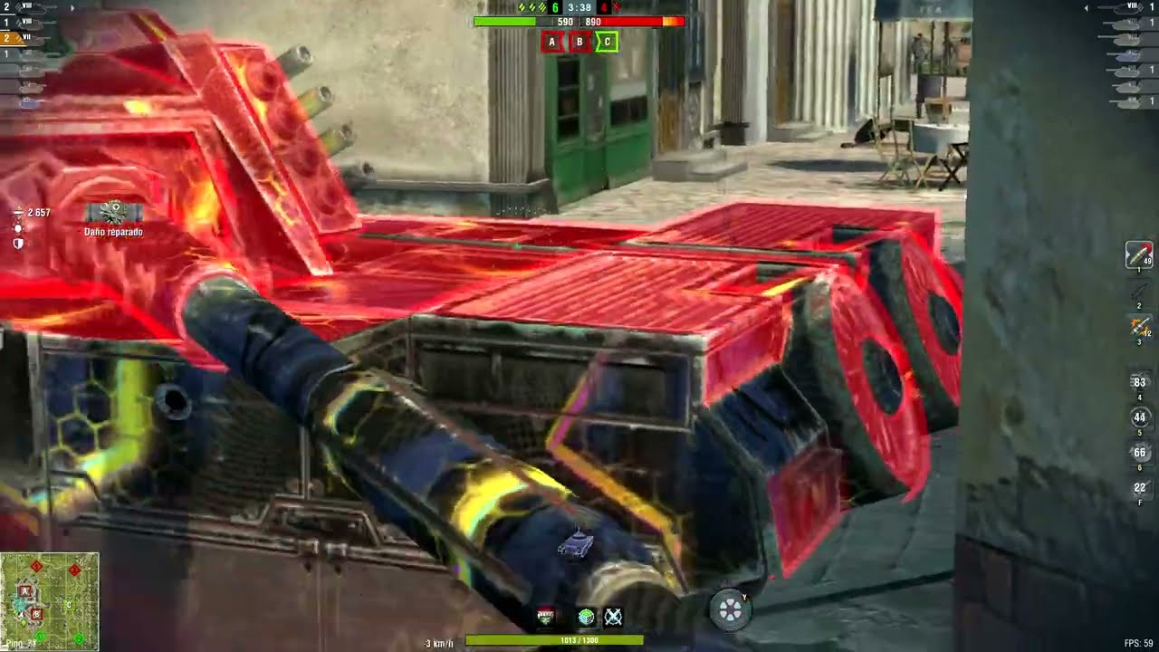 Panther I - 2 vehiculos destruidos - 2 924 daño