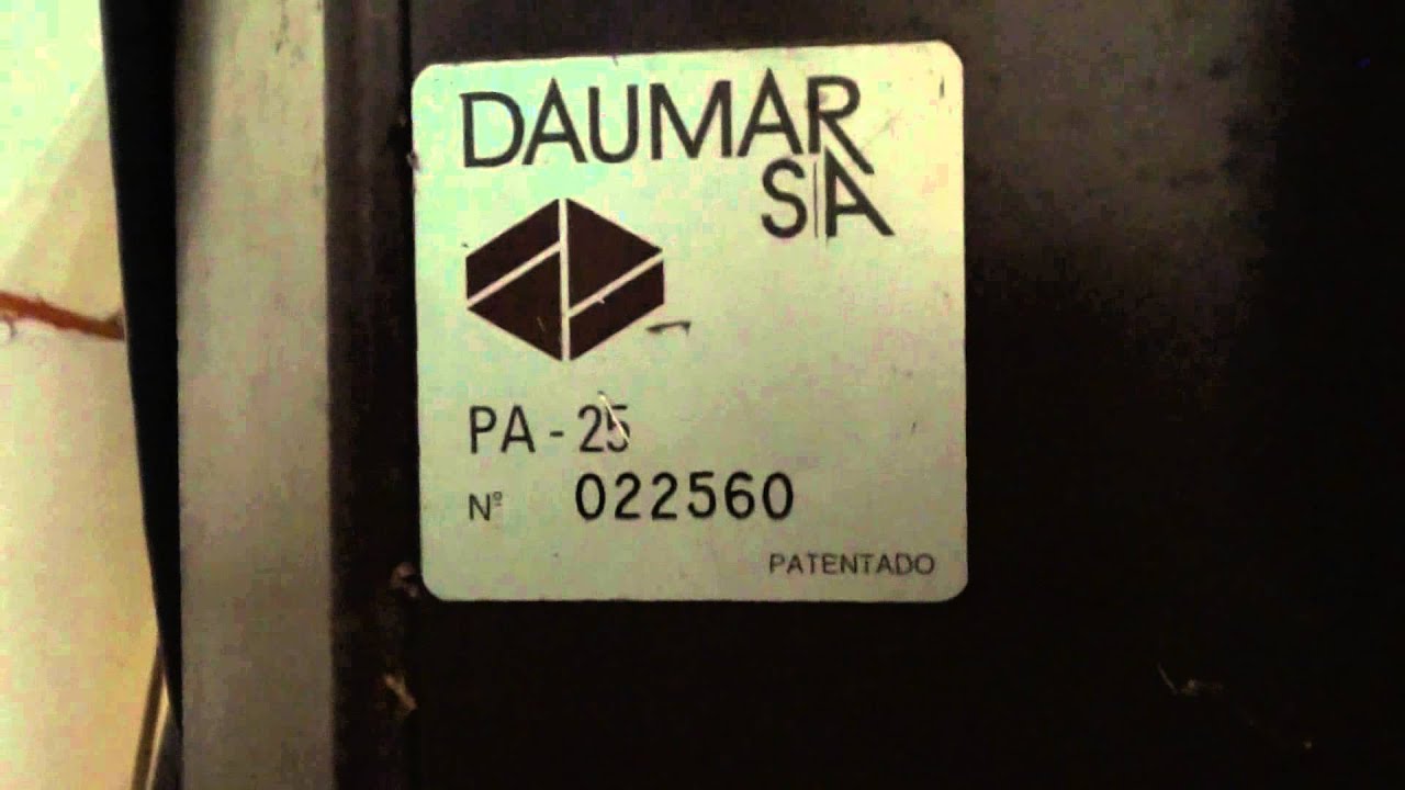 Sigma Packaging B6964 Daumar PA-25 Rotary Scale Operational Walkaround Video