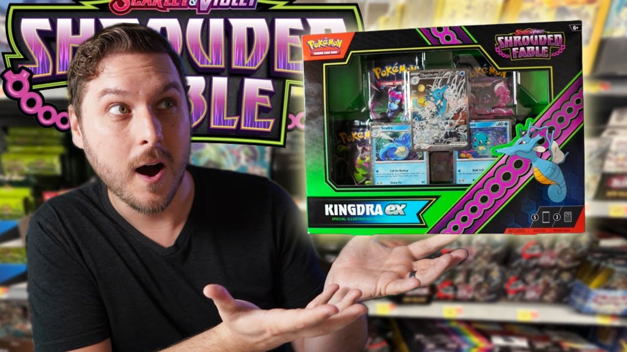 Hunting for the Kingdra ex (Shrouded Fable) Collection Box!