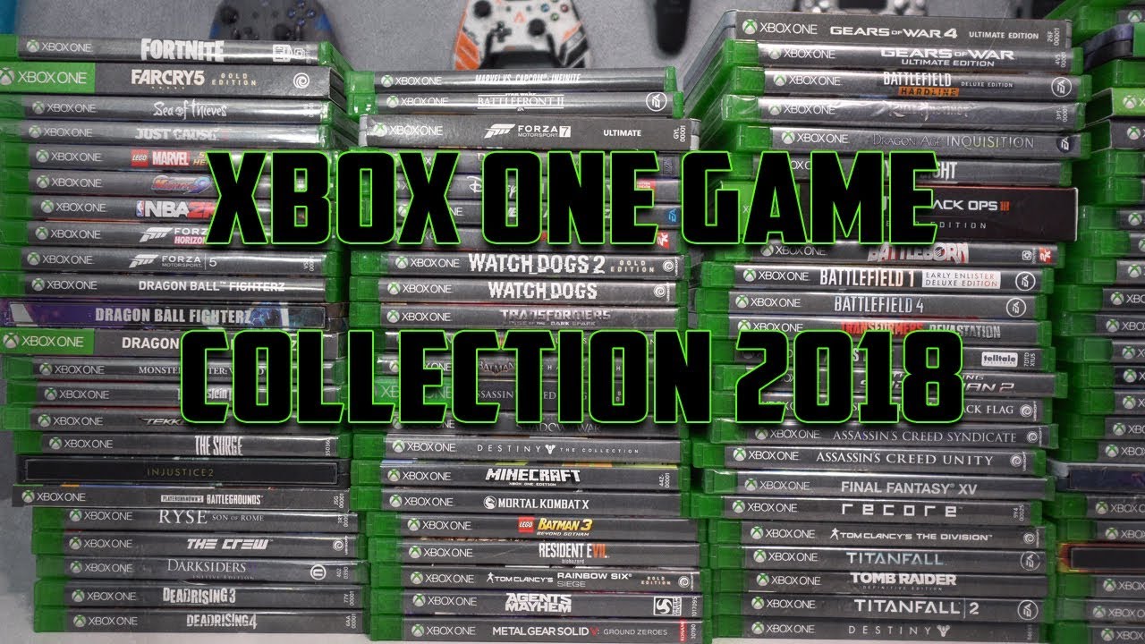 Xbox One Game Collection 2018