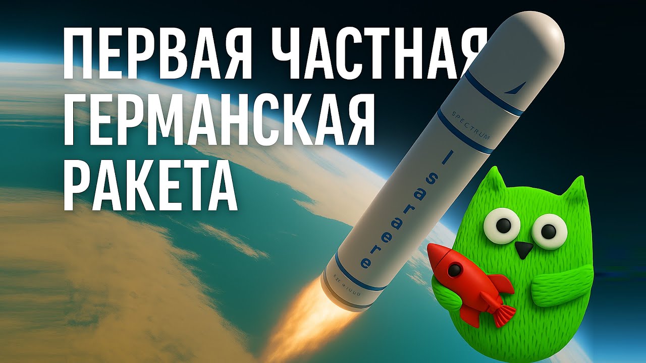 Первая частная германская ракета Spectrum пытается взлететь второй раз