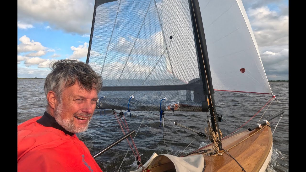Test sailing the mega-rig