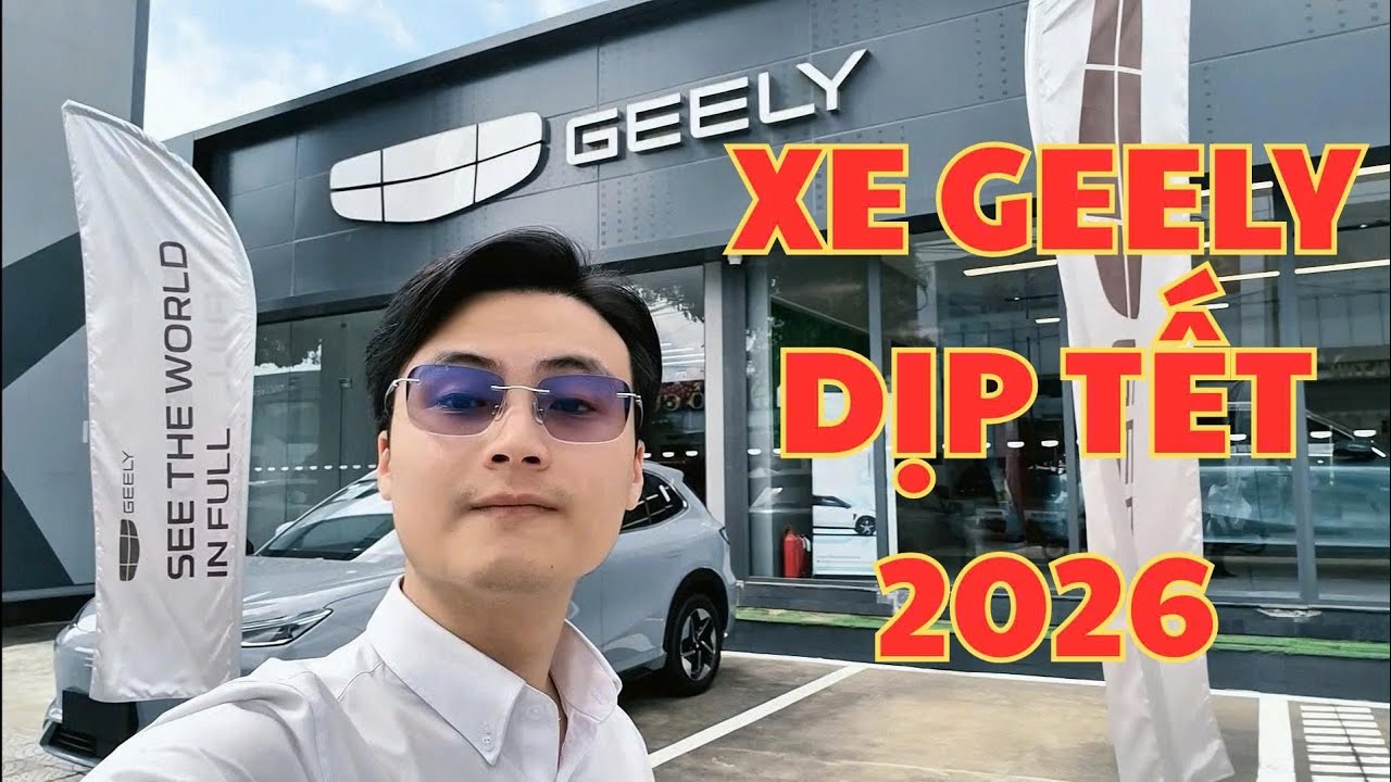 Các dòng xe có sẵn showroom Geely Đà Nẵng dịp Tết 2026