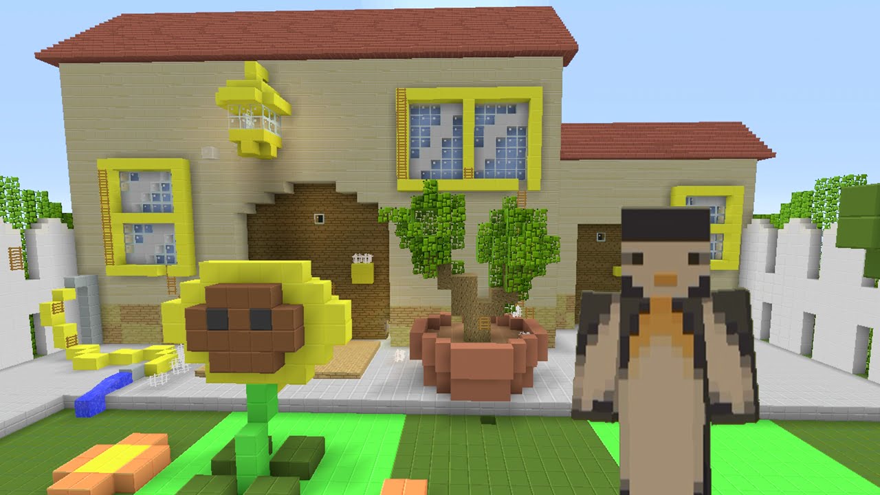 Minecraft Xbox - Hide and Seek: Plants Vs Zombies