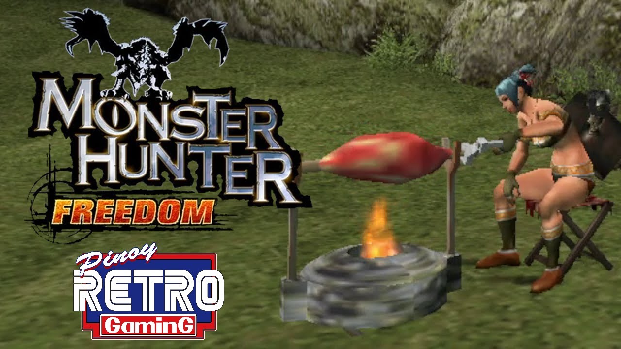 Monster Hunter Freedom (PSP) - (1 ★ Village Quest | Basics: Preparing Meat)