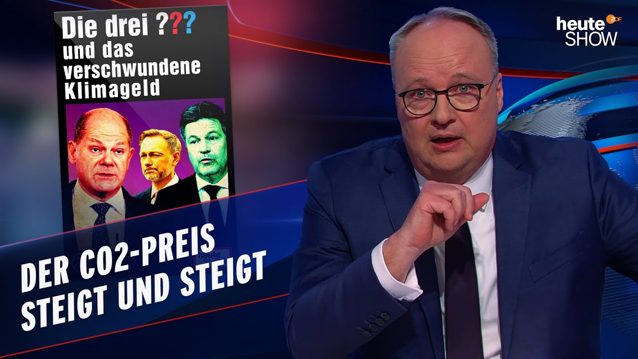 Teure Tankfüllung: Wann kommt das Klimageld? | heute-show vom 26.01.2024