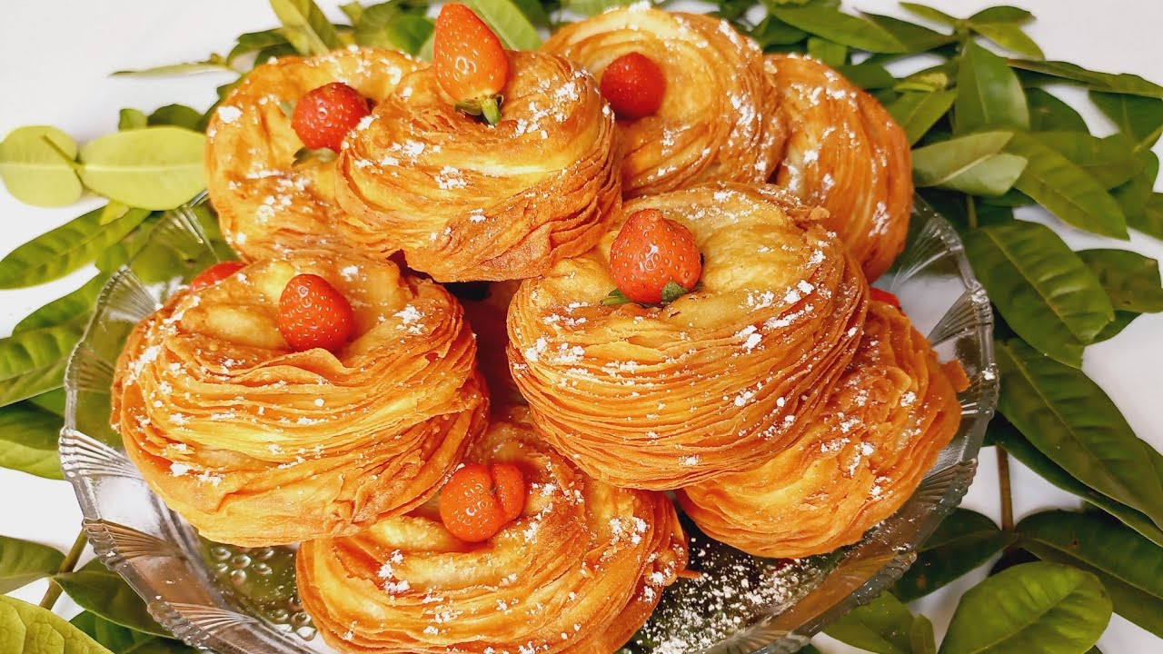 طرز پختن قتلمه،بهترين شیرینی افغانی. How to make Qatlama Recipe.
