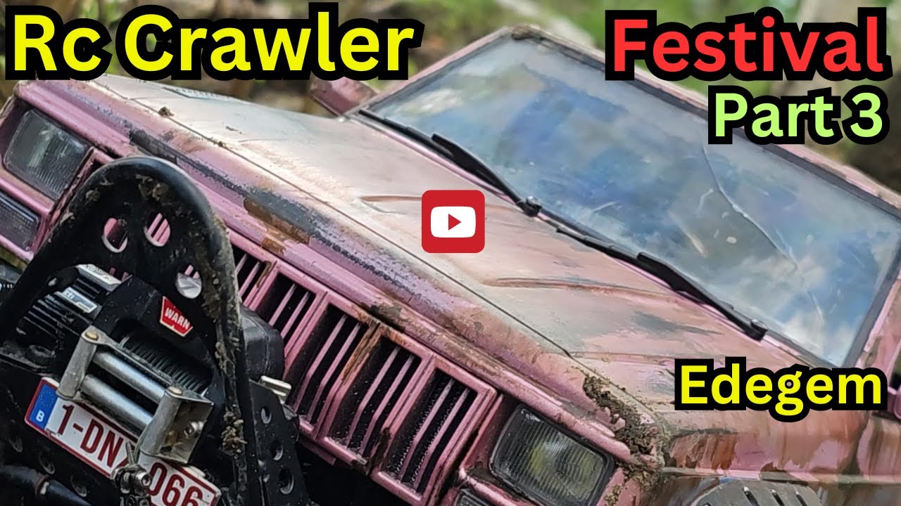 Фестиваль RC CRAWLER Эдегем Фестиваль RC SCALER часть 3 Финальный эпизод на треке RC Scaler