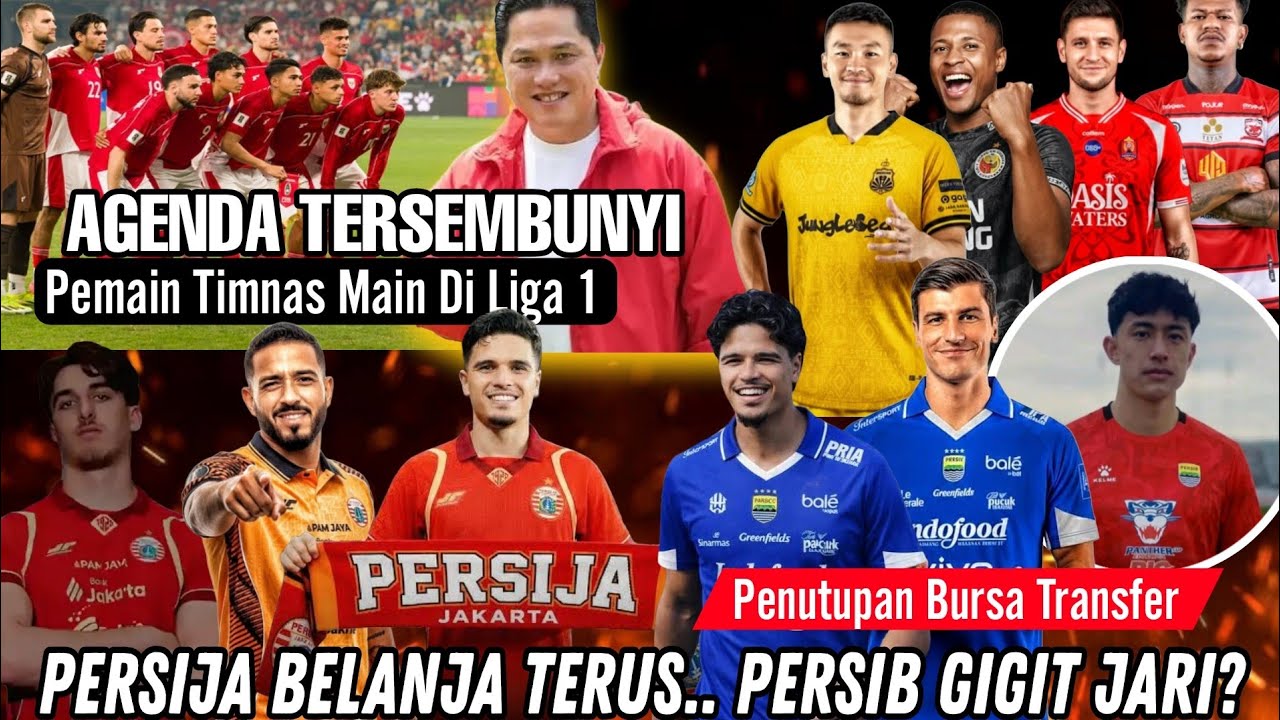 Penutupan Bursa Transfer.. Ada Kejutan?😱Pemain Diaspora Ke liga Indonesia Semua
