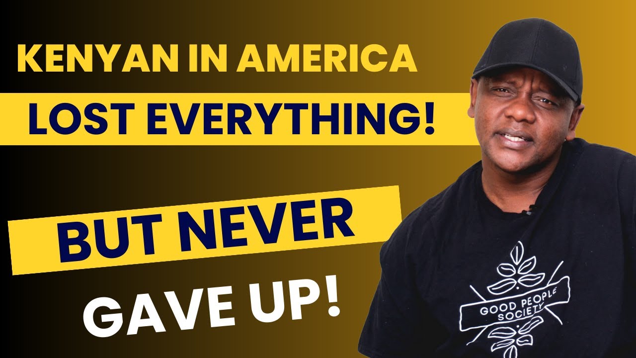 Kenyan in America Lost EVERYTHING  to his Uncle in Kenya! But never gave up.