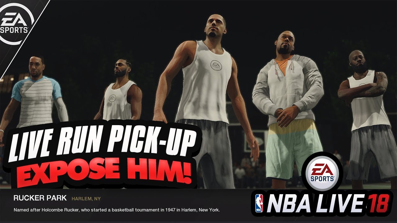 NBA LIVE 18 ONLINE GAMEPLAY! I EXPOSED THATKIDDKUDA & I CARRIED OTHER YOUTUBERS | Live Run Pick-Up