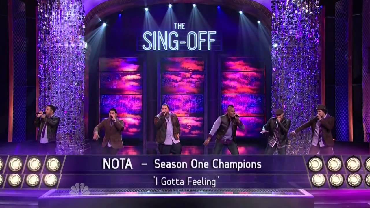 The Sing-Off Season 2 - NOTA appearance (winners Season 1)