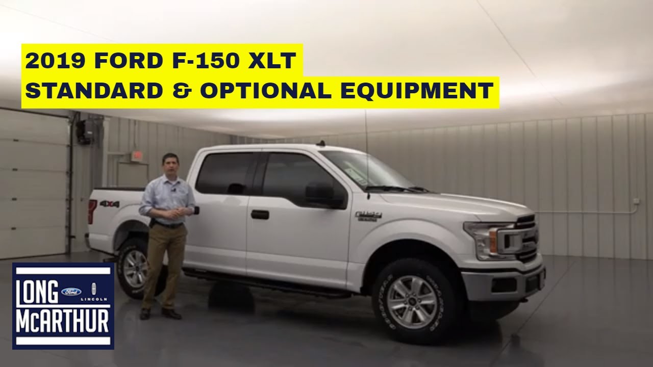 2019 FORD F-150 XLT COMPLETE GUIDE: STANDARD AND OPTIONAL EQUIPMENT