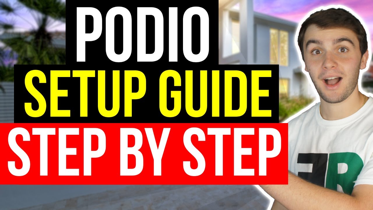 FREE & SIMPLE Podio SETUP Tutorial Guide for Beginners in Real Estate Wholesaling! (2022)