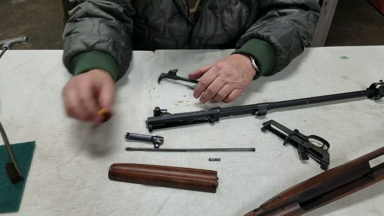 Уход и чистка карабина М1