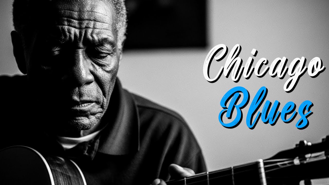 💨 Bitter Cold Chicago Blues for Winter Winds & Frozen Lakes | Midnight Blues Voice