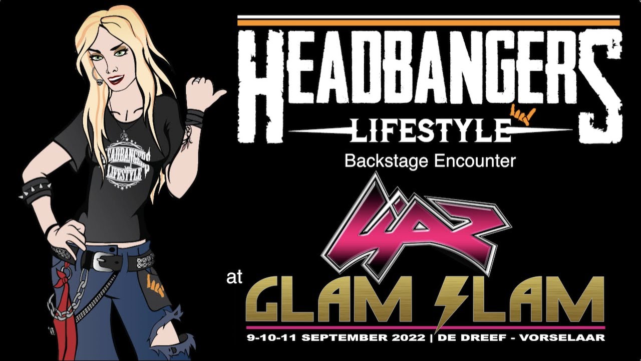 Swedish glam rock band LIPZ Interview 11.09.2022 - Glam-Slam Sleaze Metal Festival