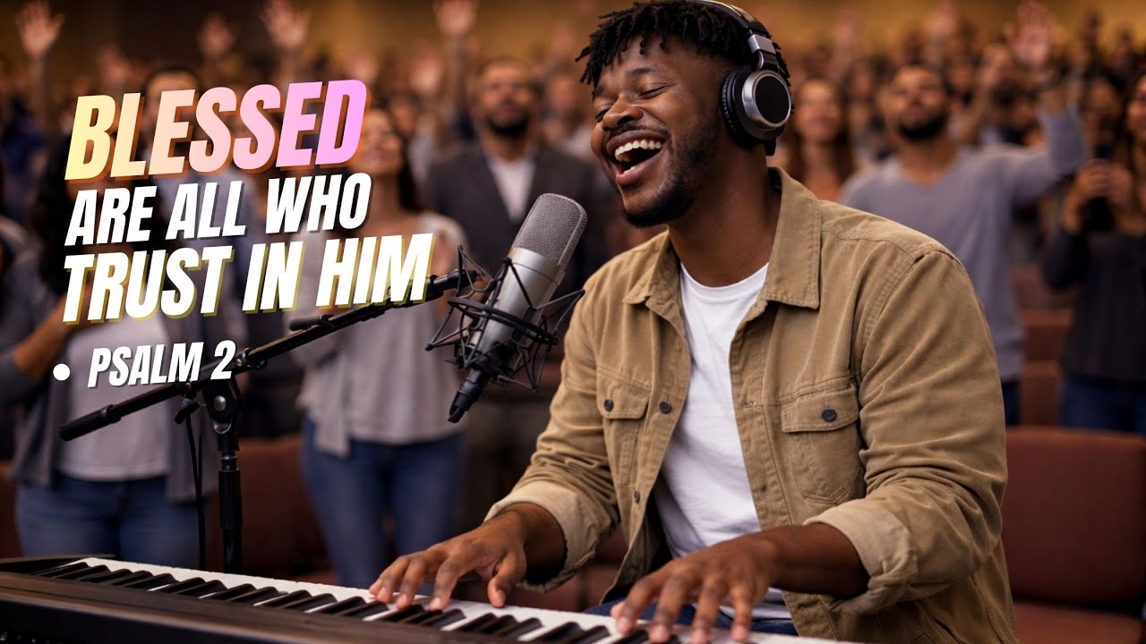 Blessed Are All Who Trust in Him (Psalm 2) | Worship Song Inspired by Scripture #song  #gospel