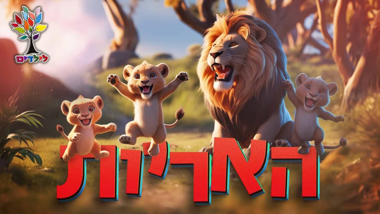 חיות לילדים | אריה 🦁 אריות - עולם החיות - בהמחשת AI מיוחדת