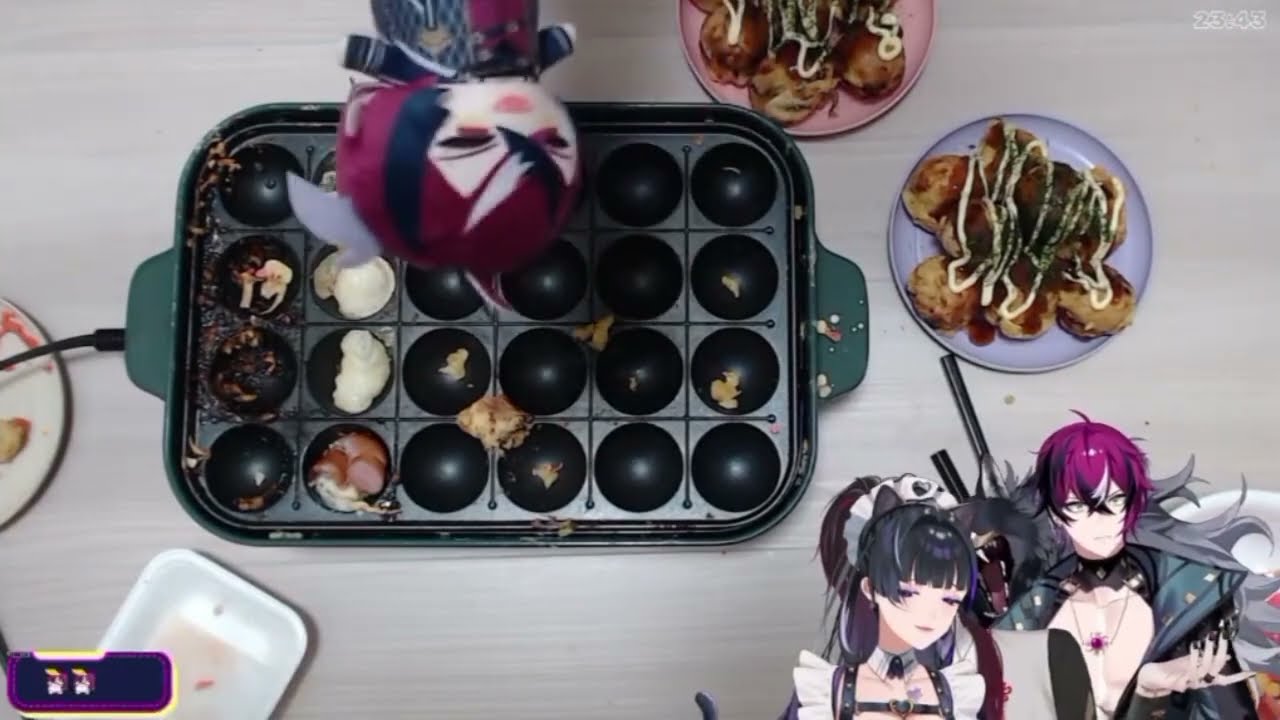 Piopape in the kitchen 🍭 | Doppio Dropscythe NijisanjiEN #doppameme #nijisanji_en