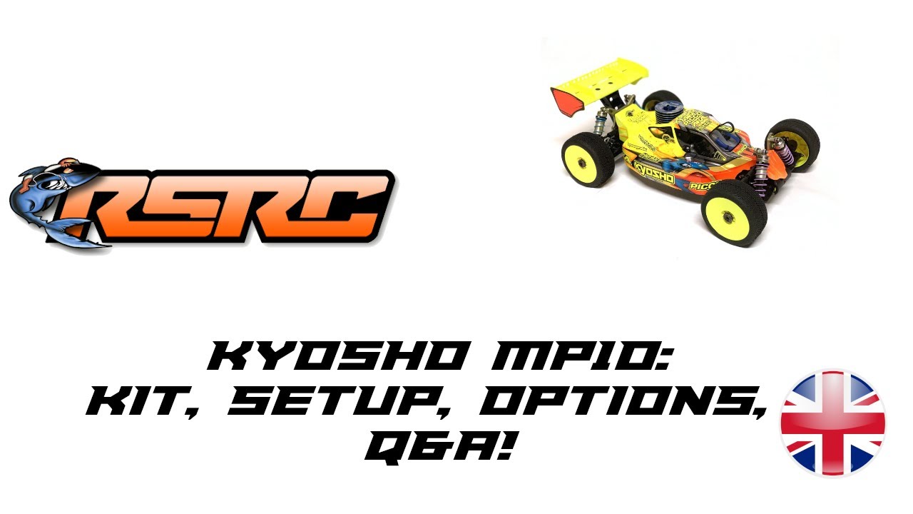 Reno's Tutorials Live: Talking about the Kyosho MP10, Setup, Options, Q&A