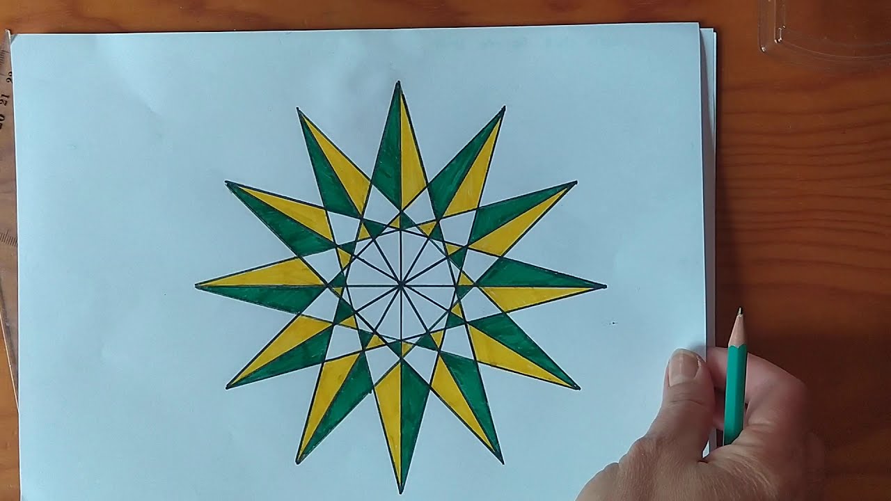 Estrella de 12 puntas.