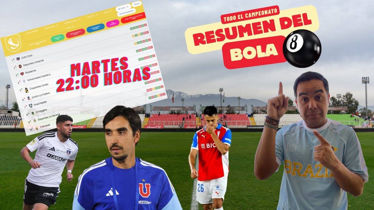 RESUMEN DEL BOLA 8 FECHA 6 ... FUTBOL Y MAS