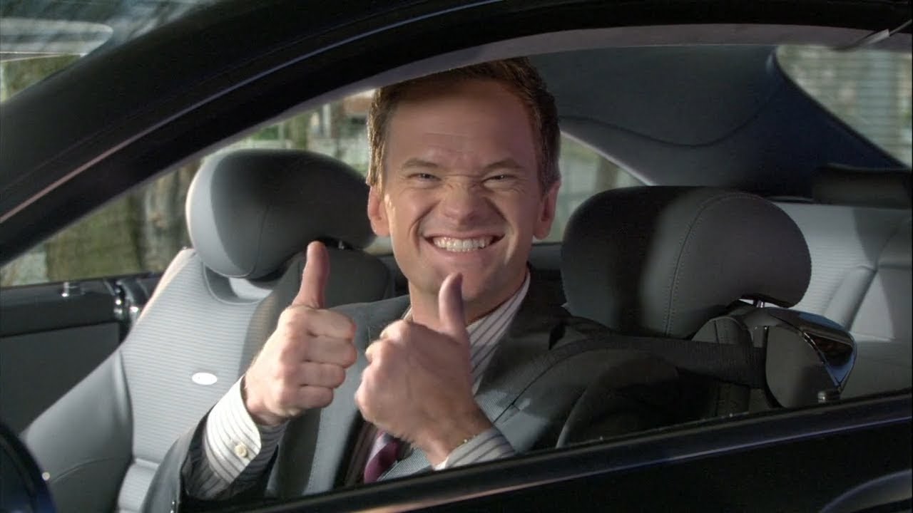 barney stinson being iconic for twelve minutes straight