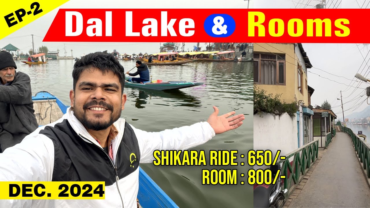 Cheapest Shikara Ride in Dal Lake || Where to Stay in Srinagar in less Price