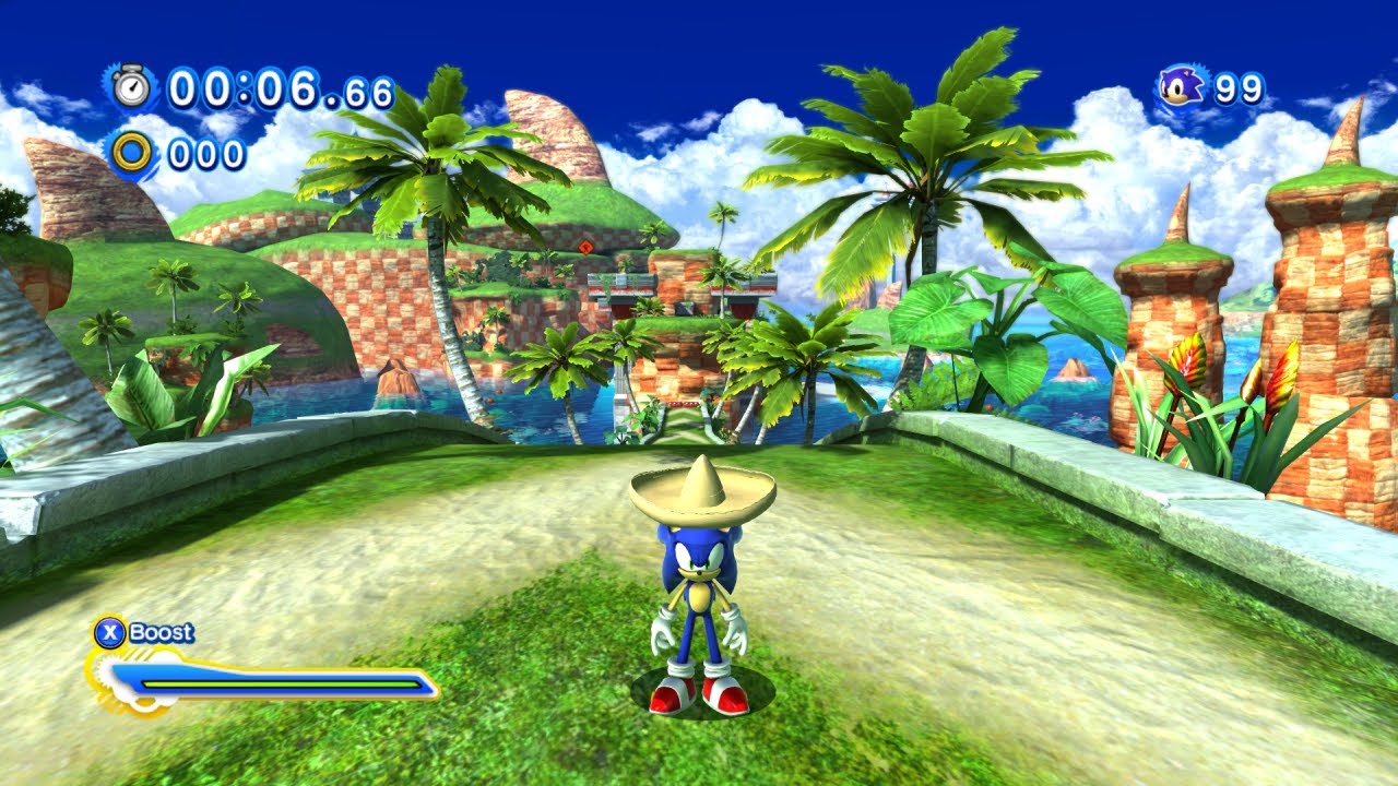 sonic generations blender model import tutorial